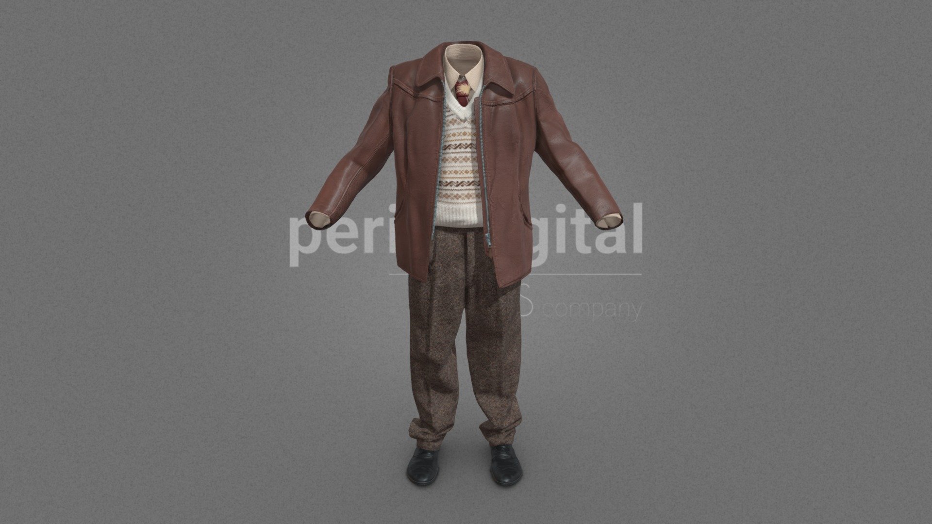 40s Fashion Series 3d model