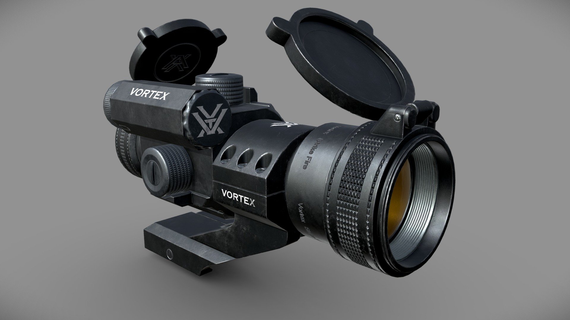 Vortex StrikeFire II Red Dot 3d model