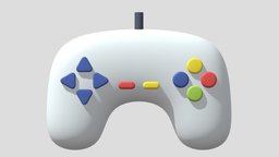 Cartoon Game Controller