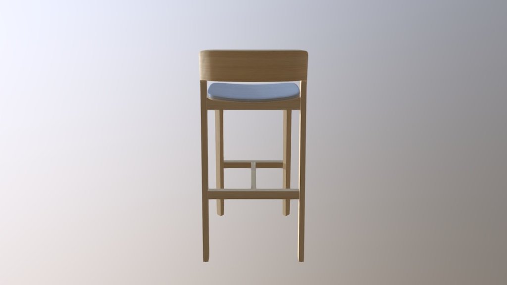 Silla 3ds 3d model