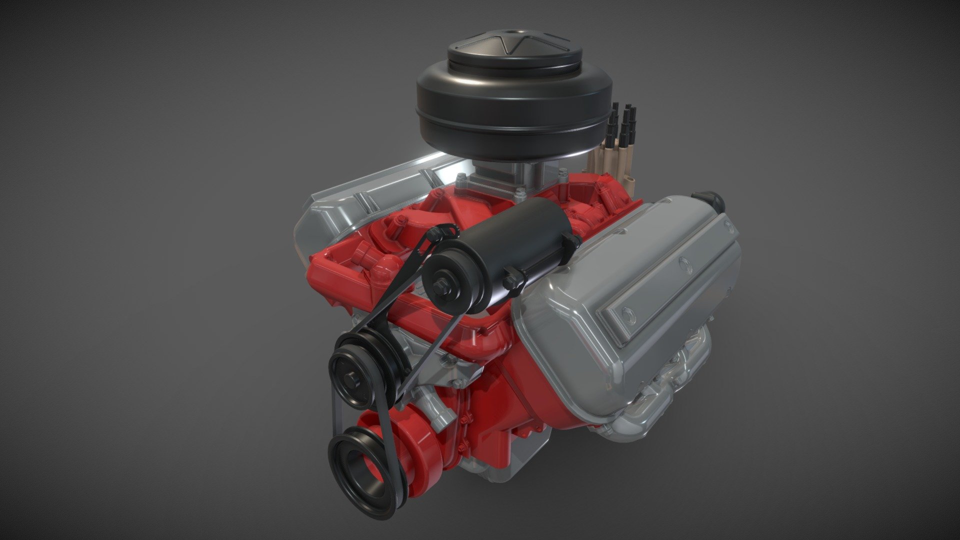 394 HEMI Stock 3d model