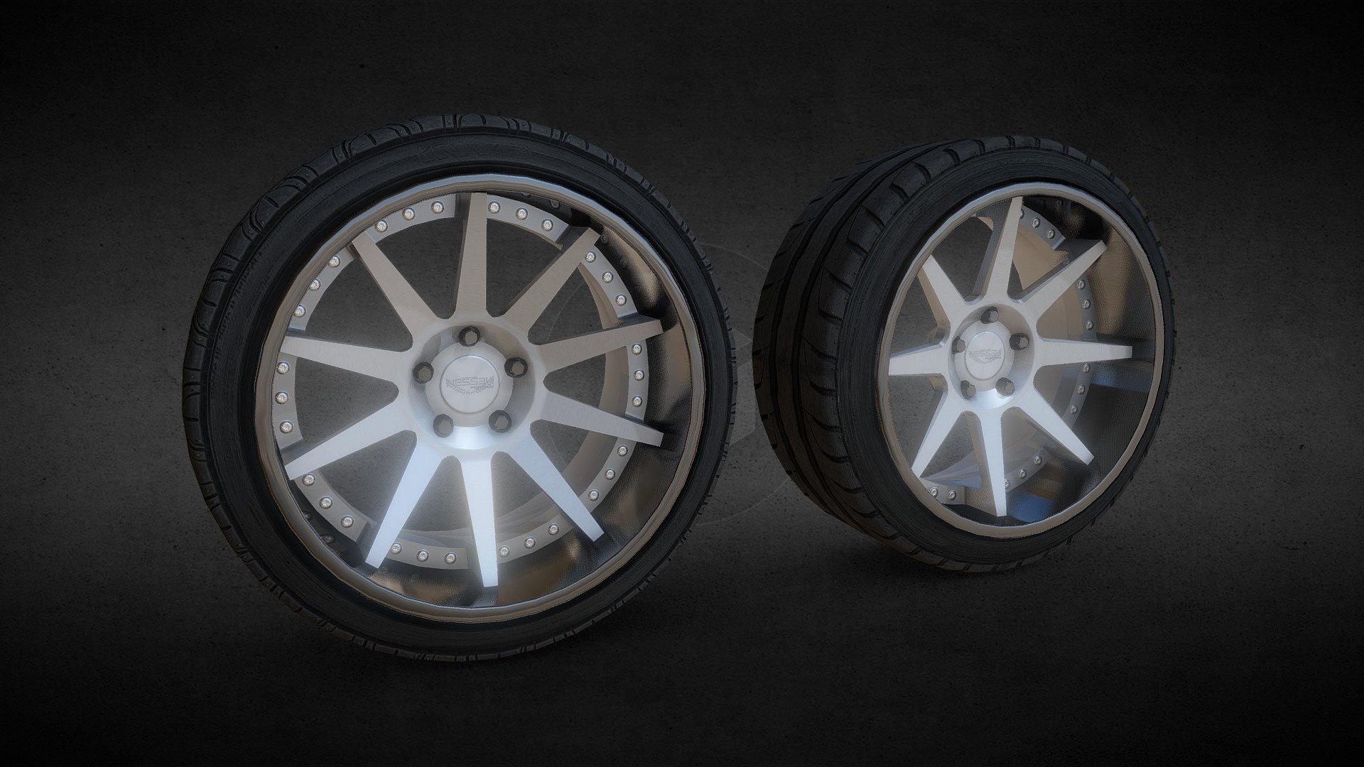 MadBul Wheels 3d model