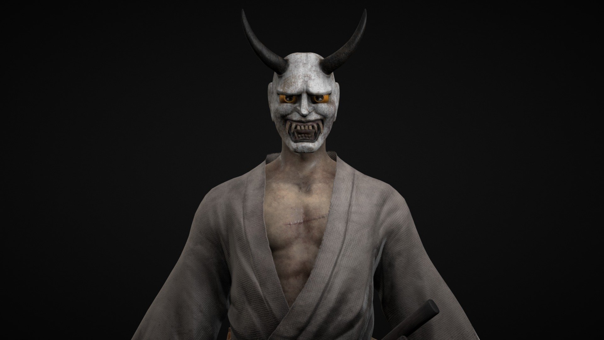 Shiroi Ronin 3d model