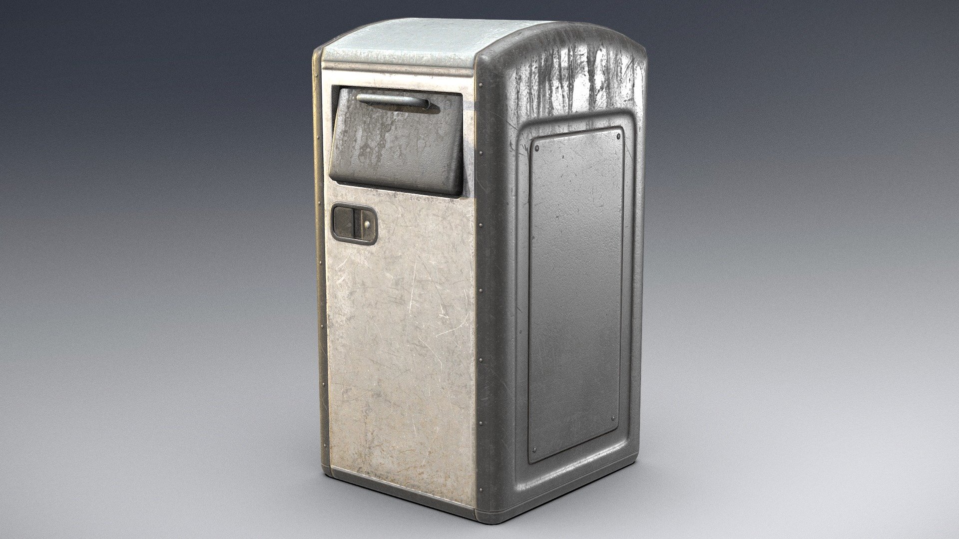 Trash can 3d model