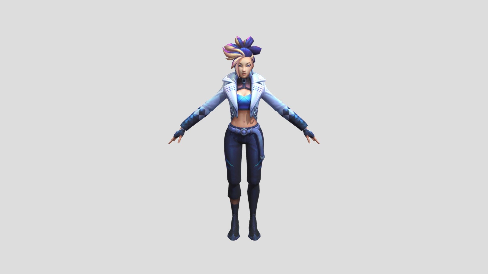 Akali 3d model