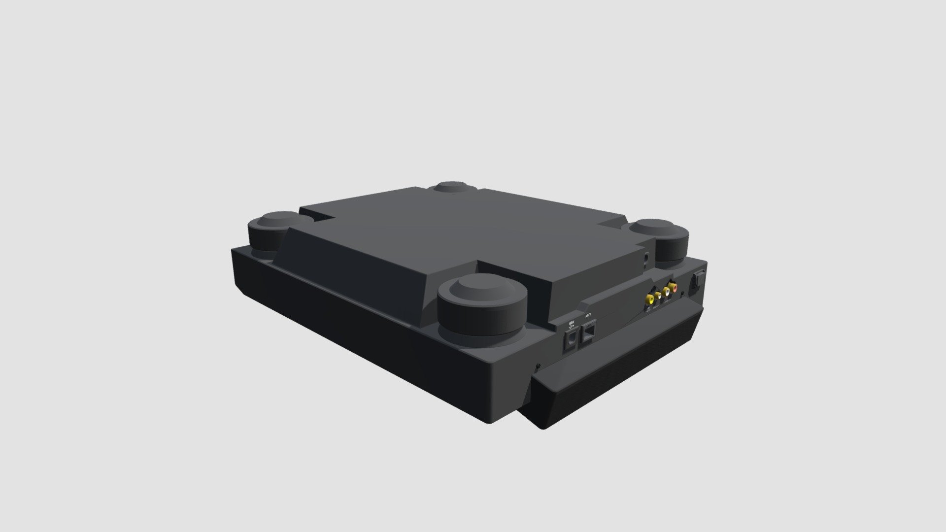 dj system 3d model