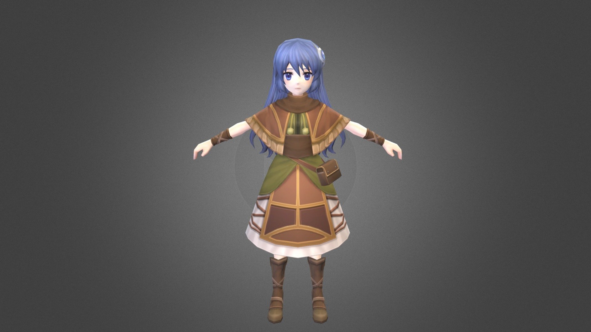 YS VII / Tia / 伊蘇7 / 缇雅露娜 3d model