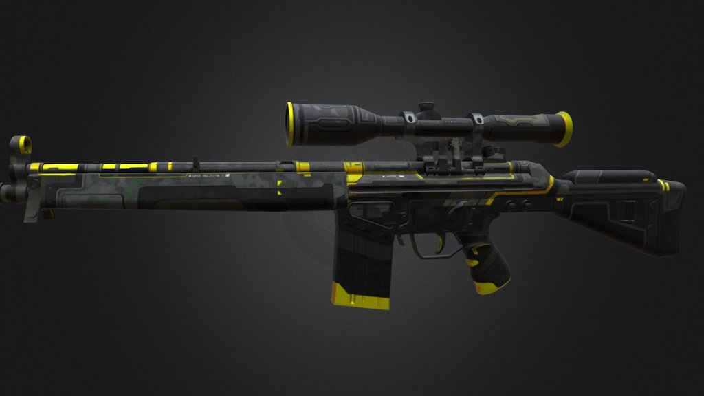 G3SG1 | Stinger 3d model