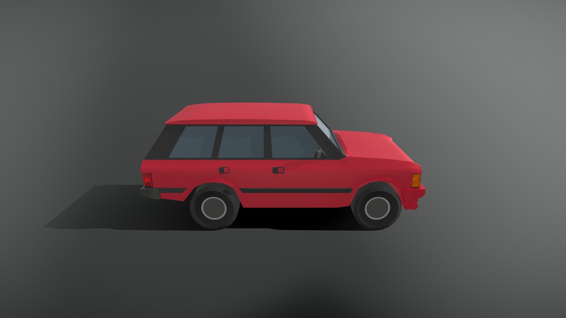 Range Rover 1991 3d model