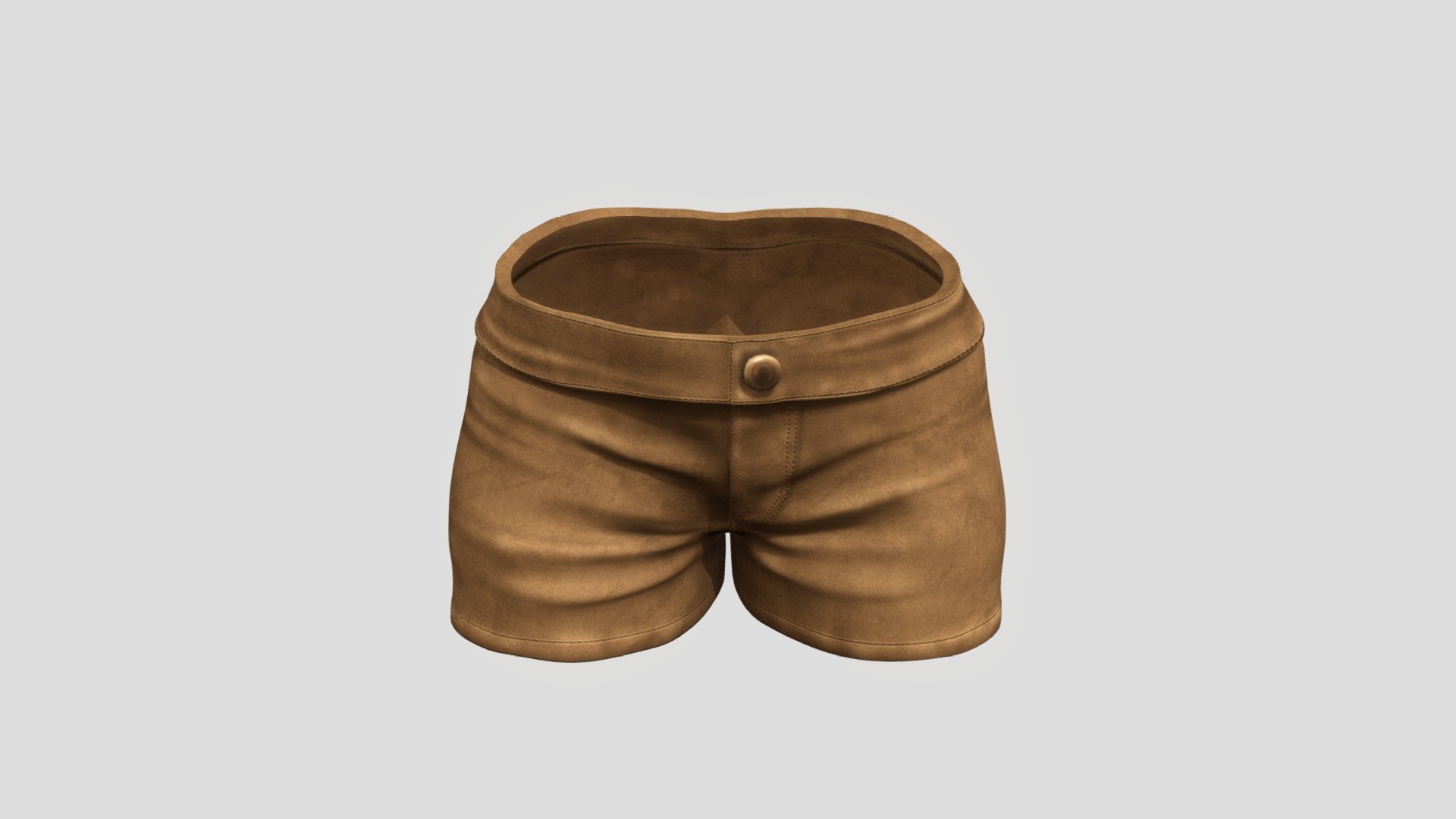 Womens Shorts 3d model