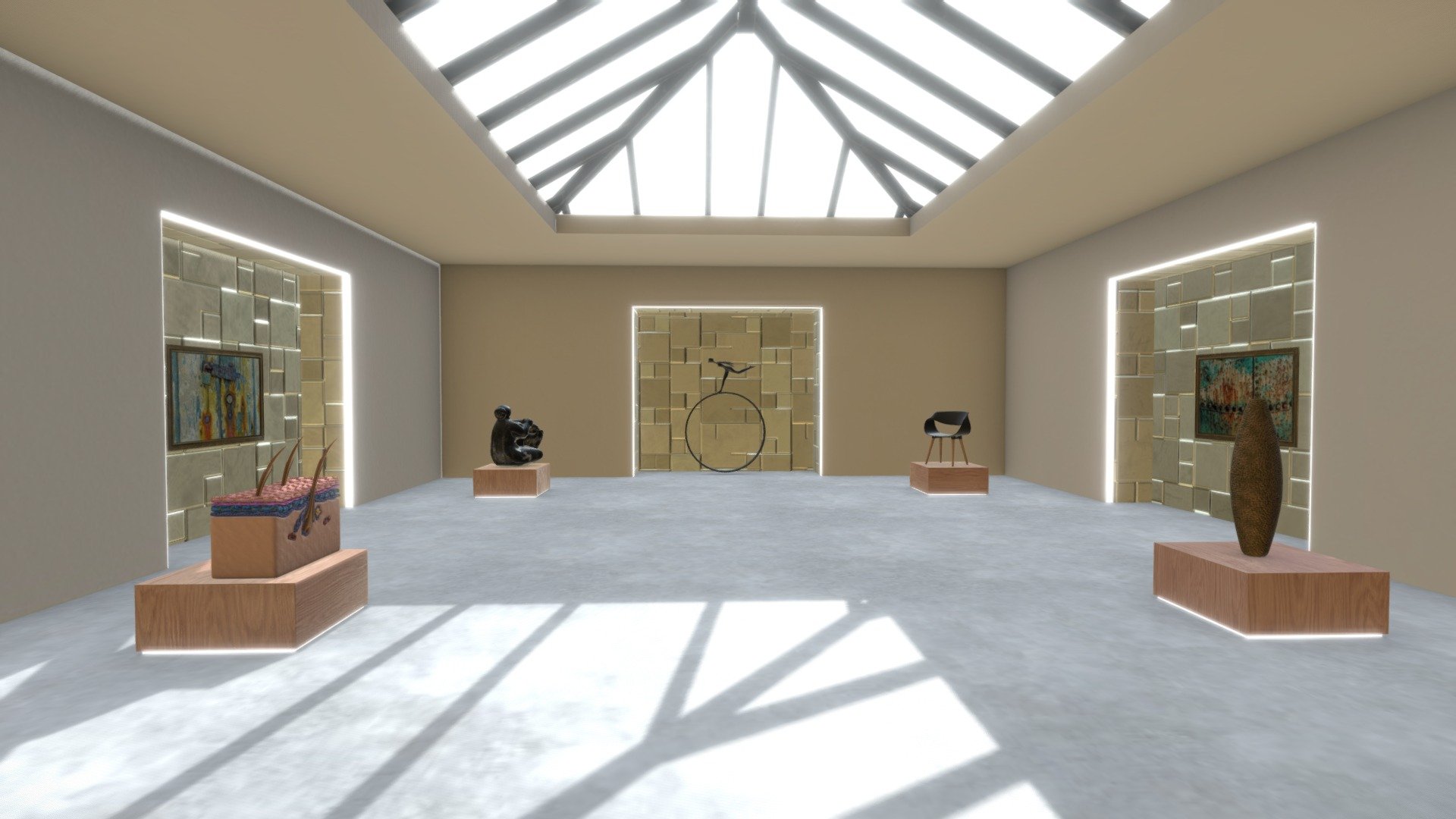 Virtual ShowRoom 3d model