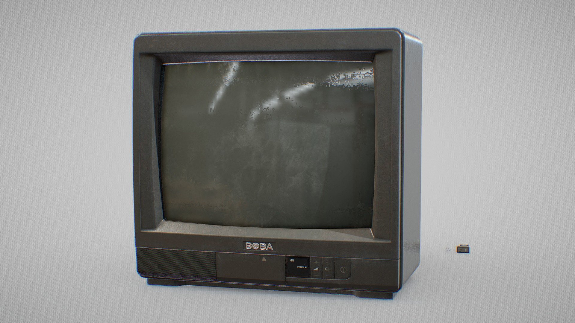 90s Tv 3d model