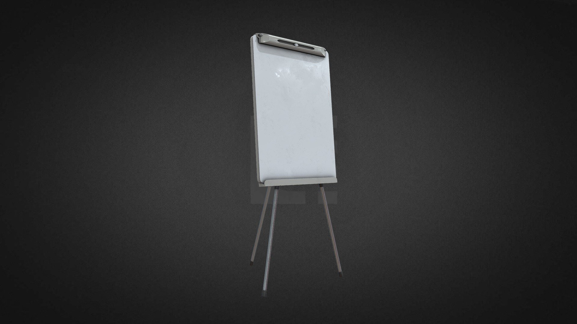 Easel Hire 3d model