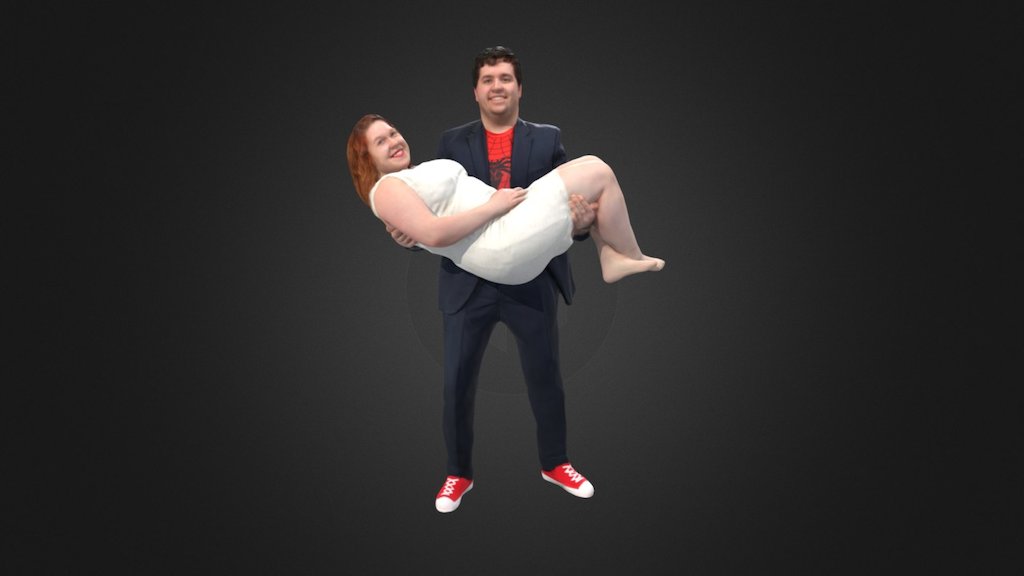 Craig and Caitlin 3d model