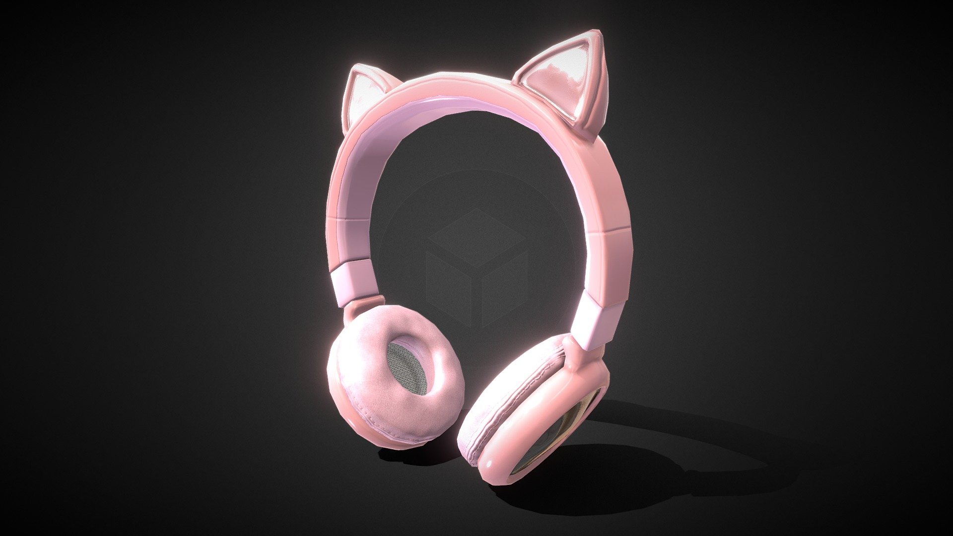 Cat Ears Bluetooth Headset 3d model