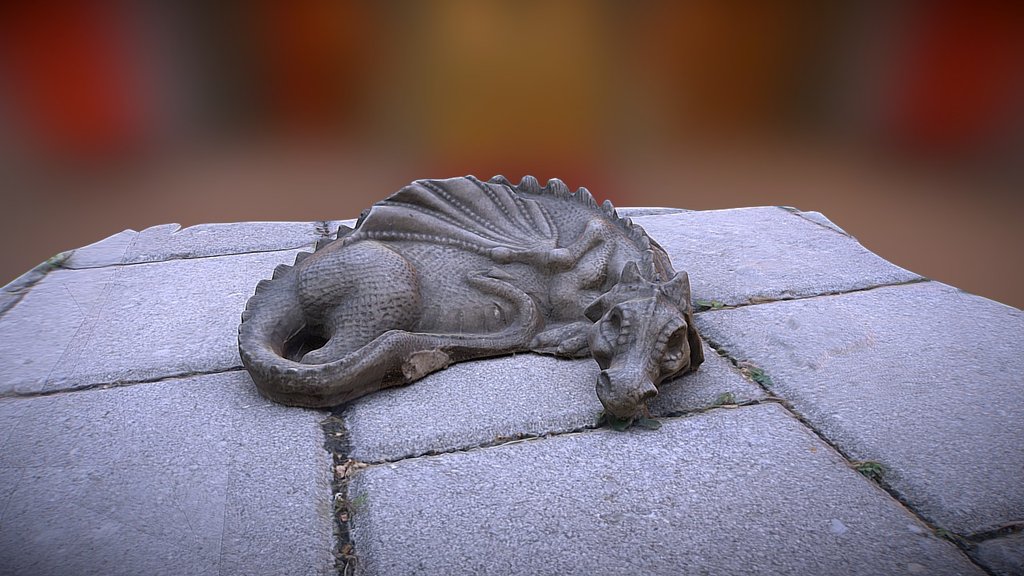 Sleeping Dragon 3d model