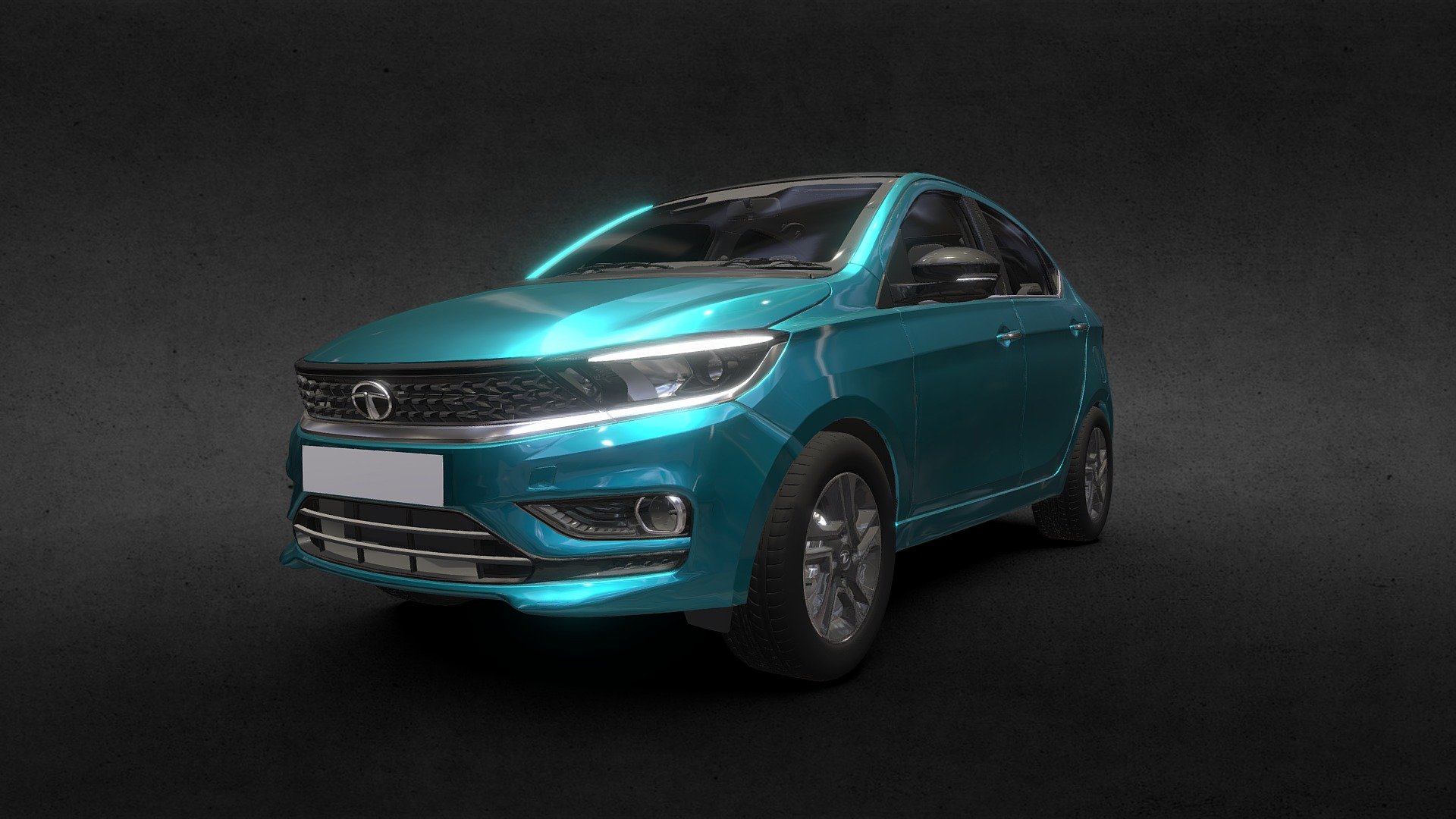 Tata Tigor 2021 3d model