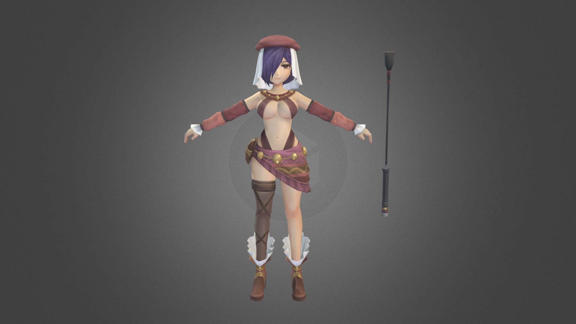 YS VII / Ursa / 伊蘇7 /烏爾薩 3d model