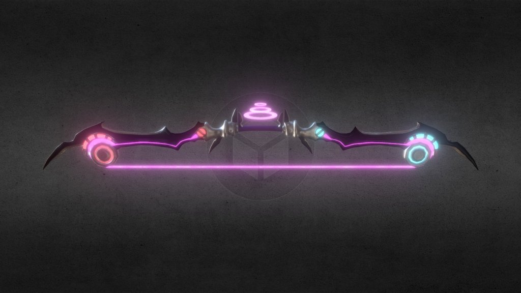 The Ultimate SwordBow 3d model