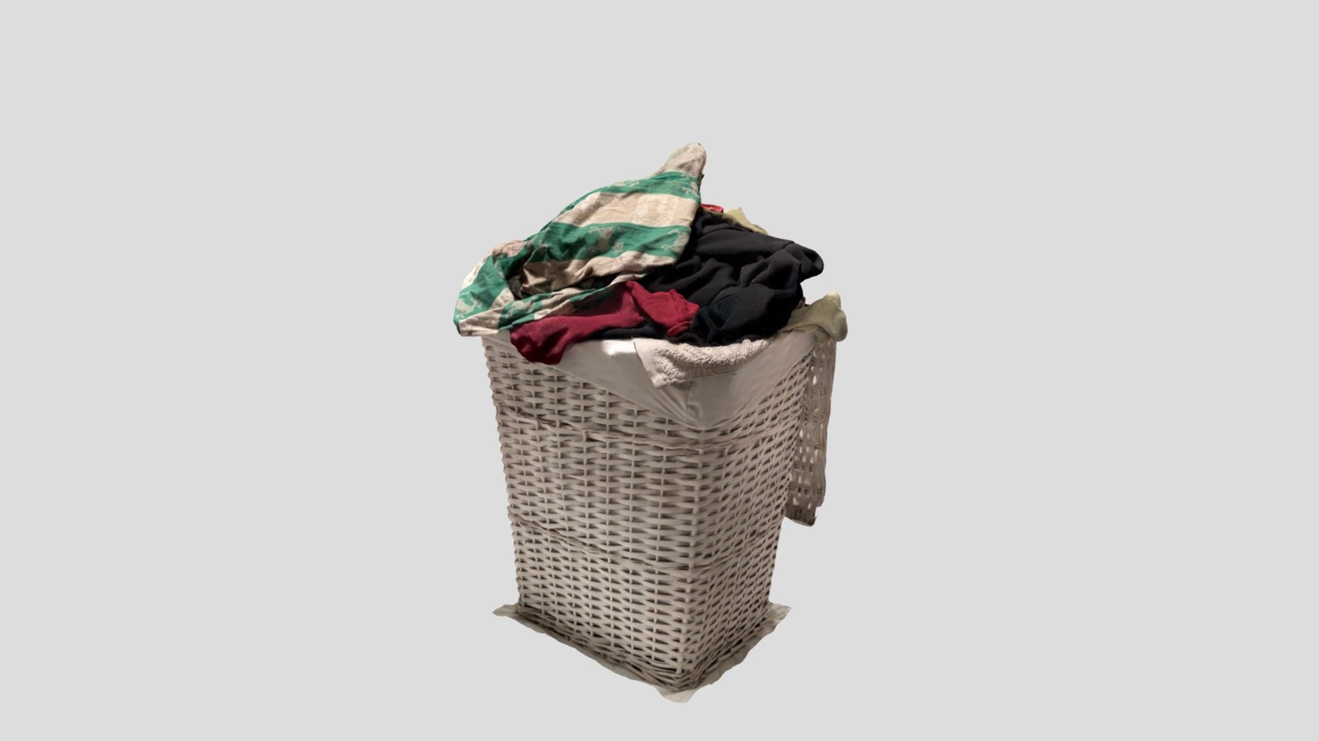 Laundry basket 3d model