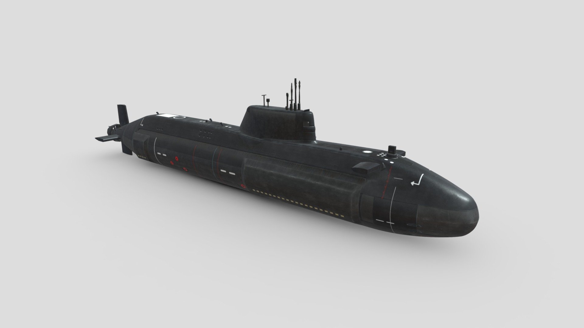 HMS Artful S121 Submarine 3d model