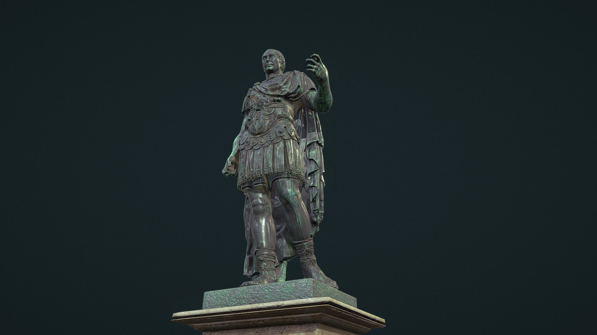 Ceaser Statue 3d model