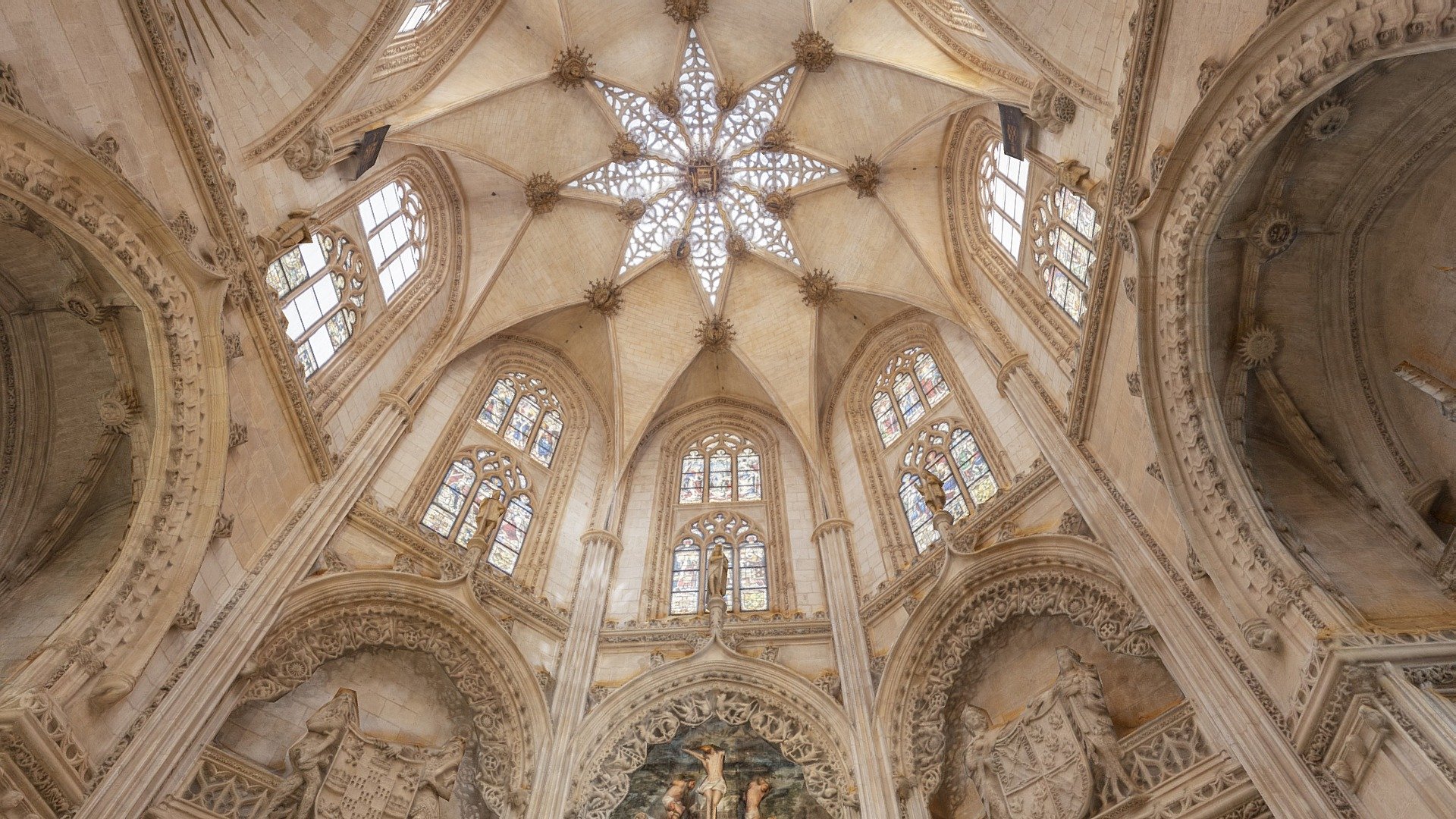 The chapel of the Constable (early 16th century) 3d model