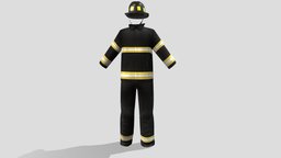 Mens Fireman Costume