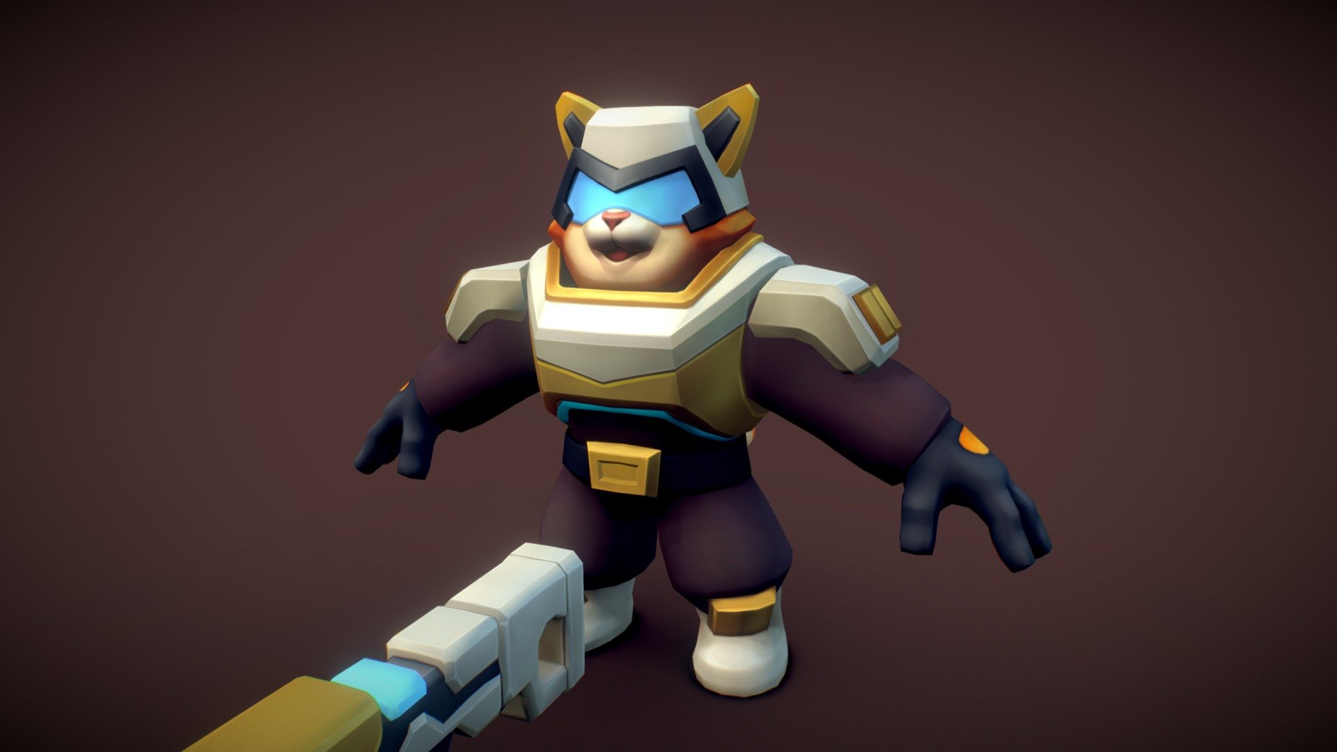 Sam Skin1 3d model