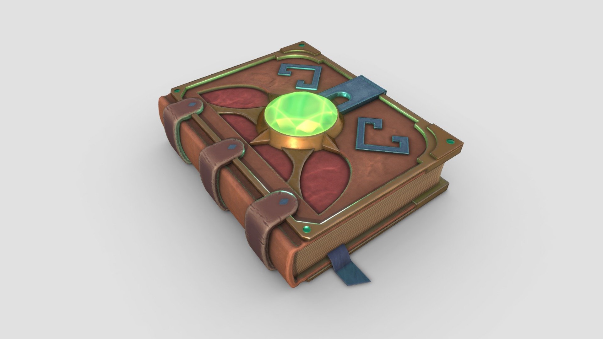 Magic Book 3d model