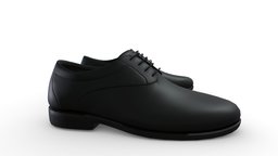 Mens Lace Up Formal Black Shoes