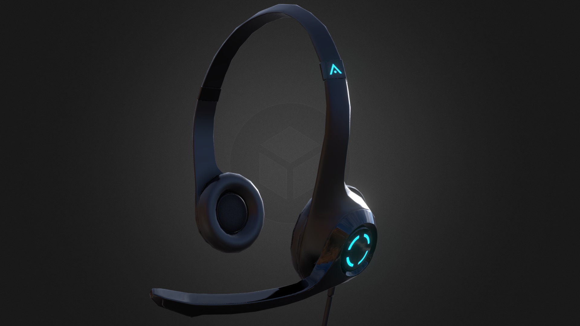 Headphones 3d model