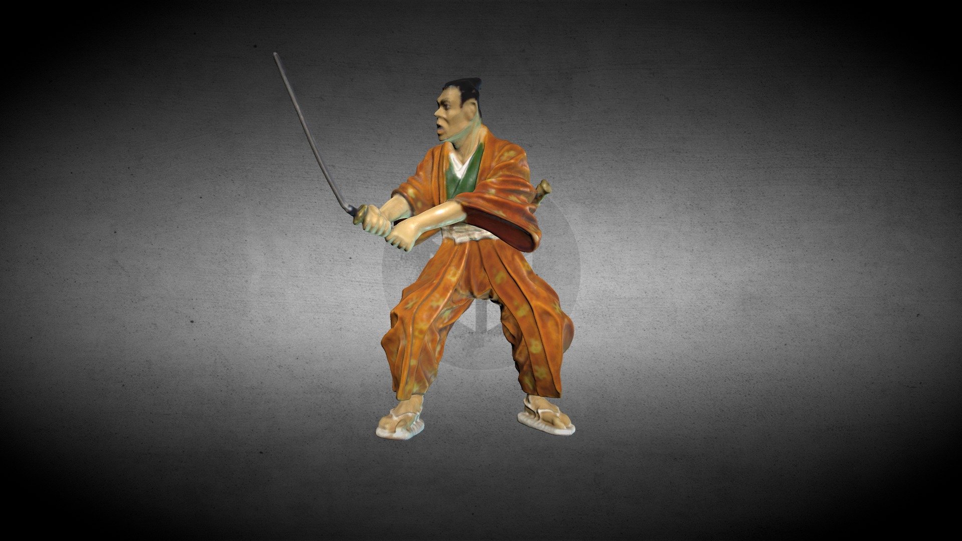 Samurai 3d model