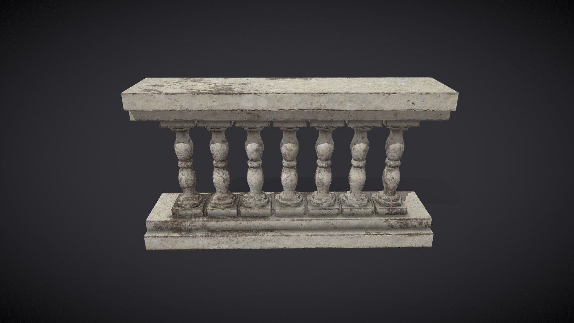 Museum Of Natural History | Balcony 3d model