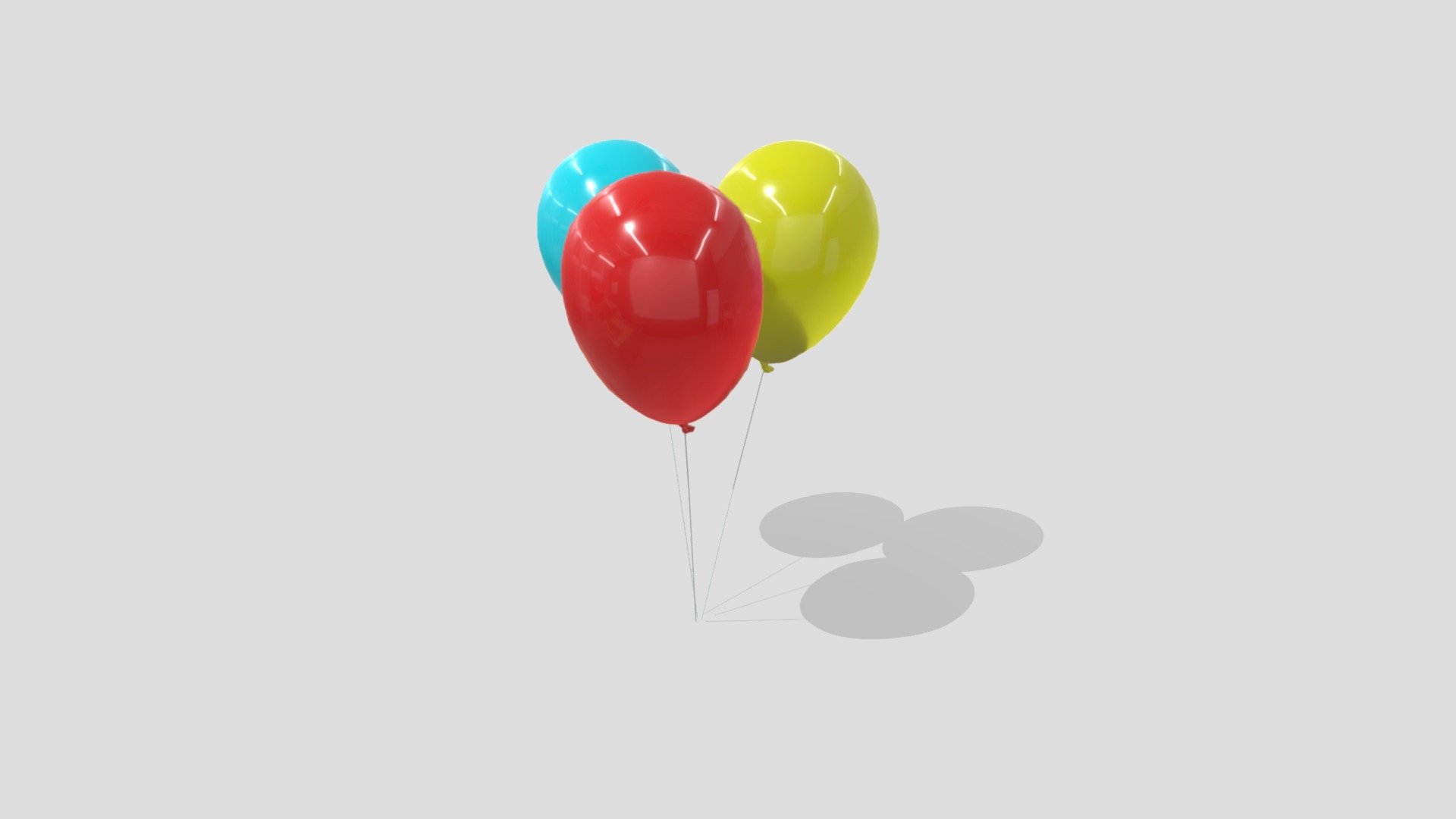 Balloon 01 3 Looping 3d model