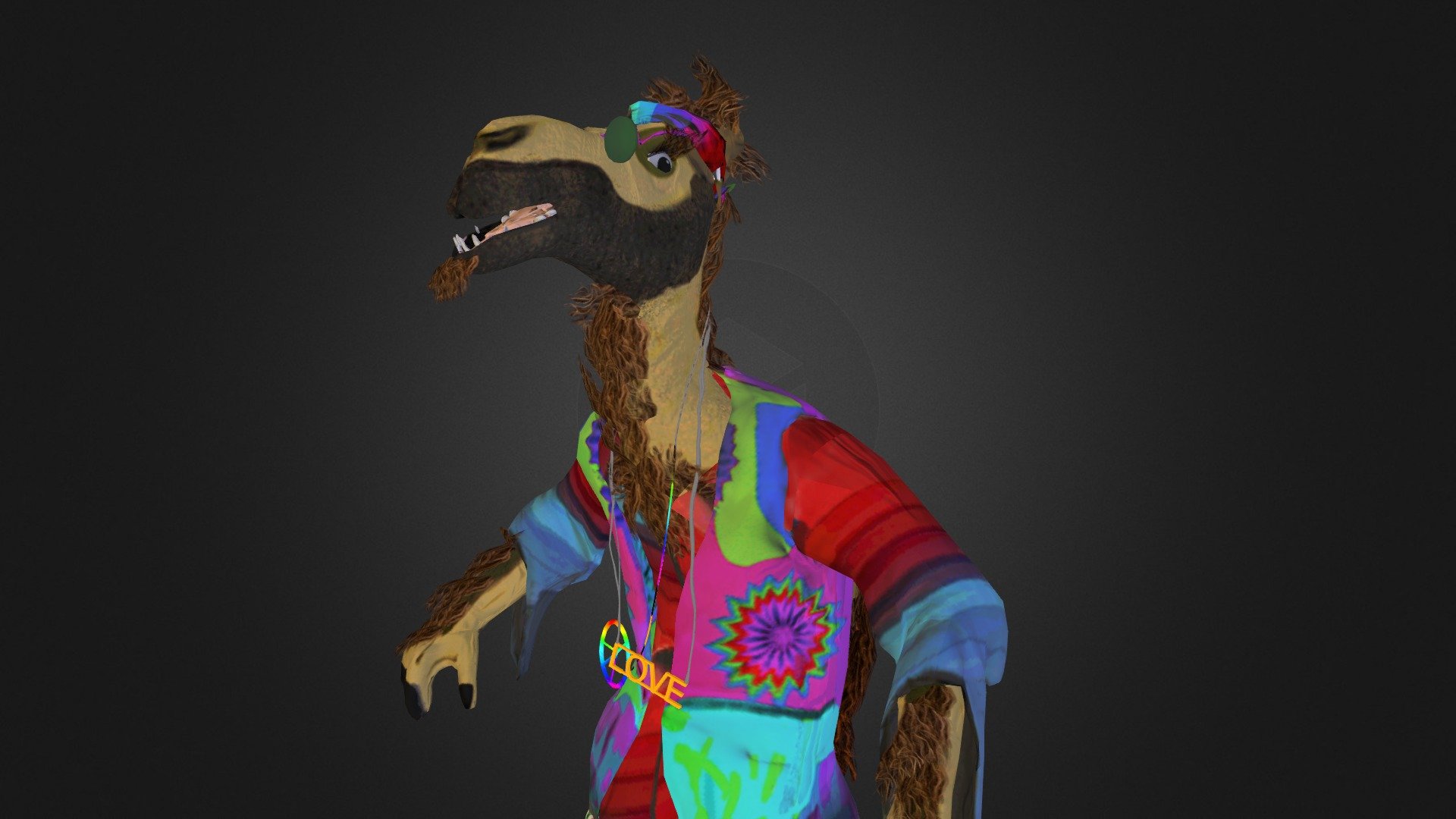 Camel 3d model