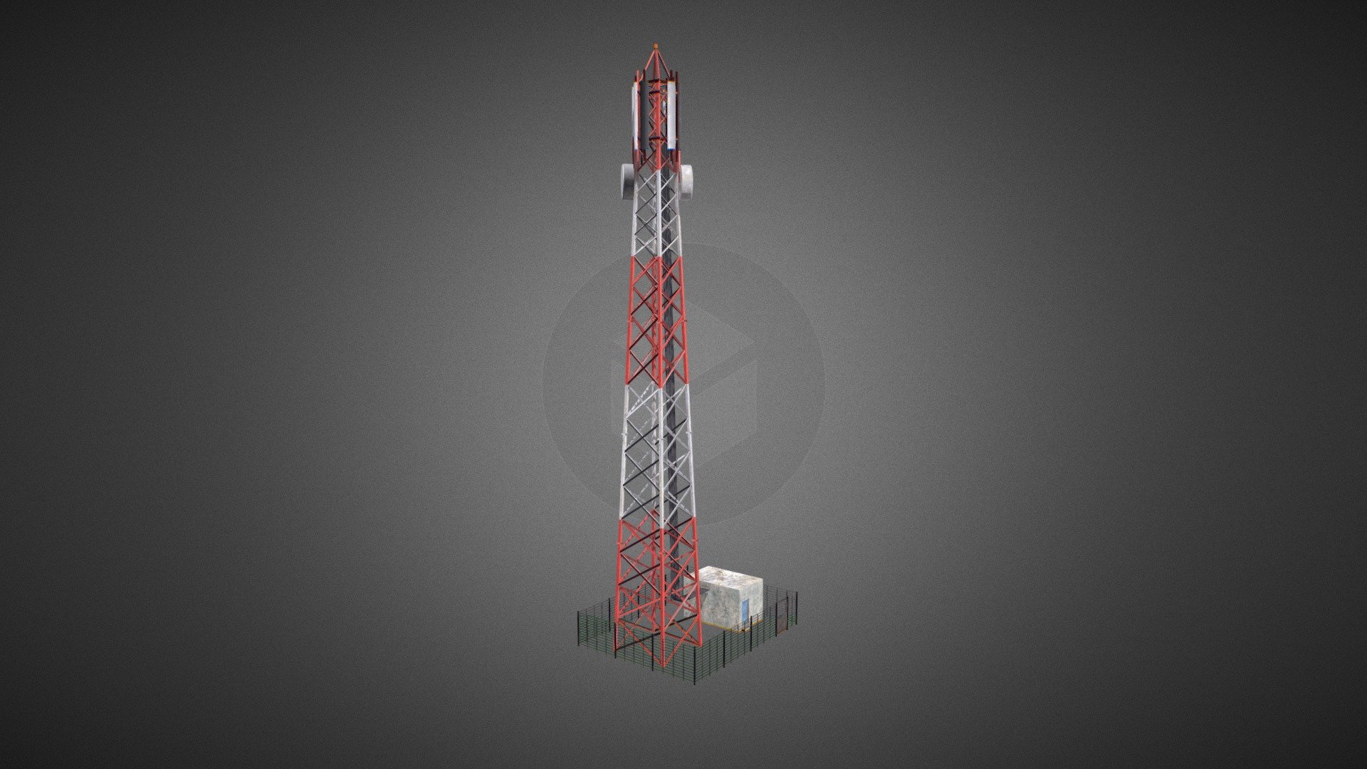 Cell phone Tower 3d model