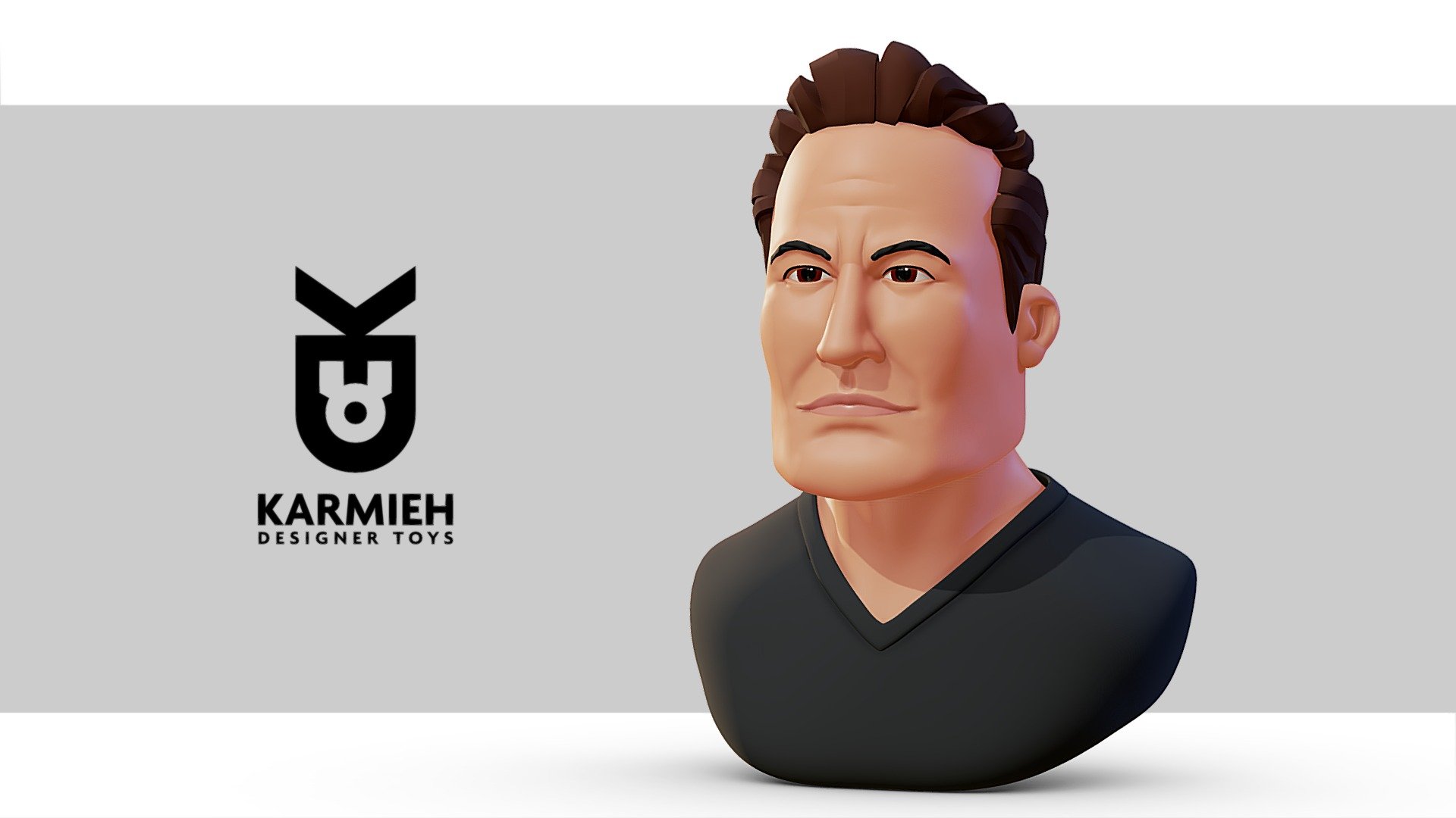 Elon Musk 3d model