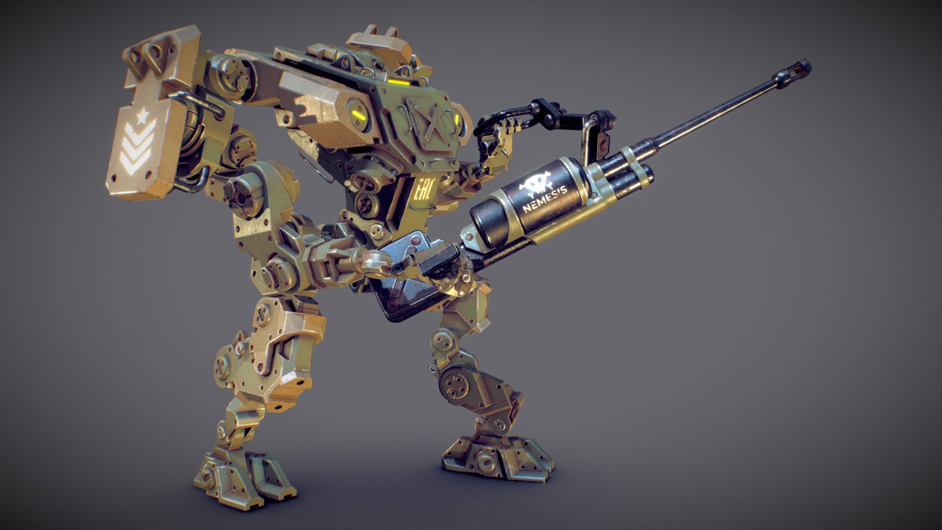 Mobile Battlesuit 3d model