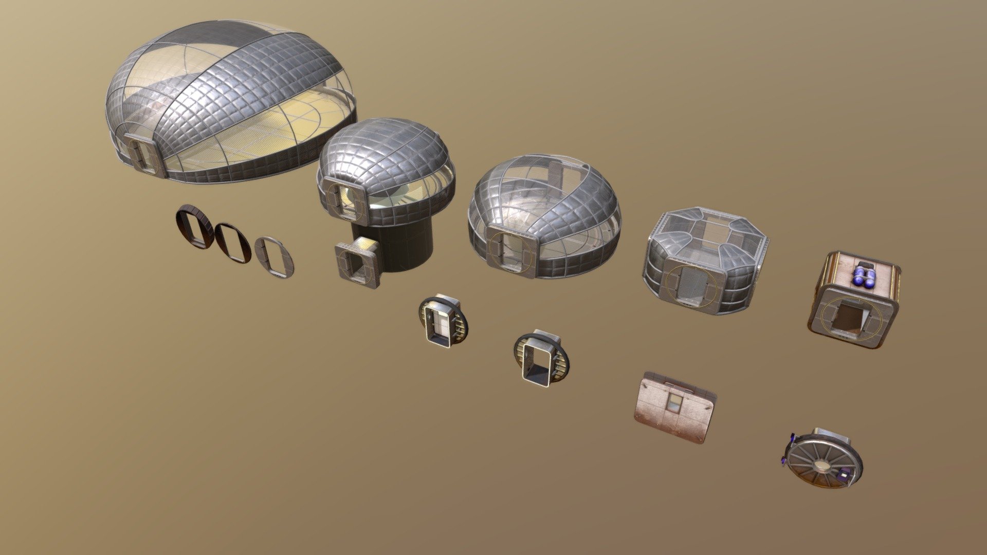 Tharsis Facility 3d model