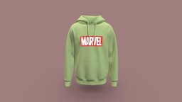 Marvel Print Hoodie Design