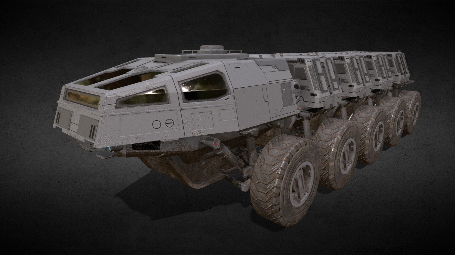 HCVw A9.2 Juggernaut 5 3d model