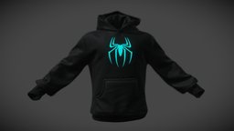 Spider Hoodie for MetaVerse