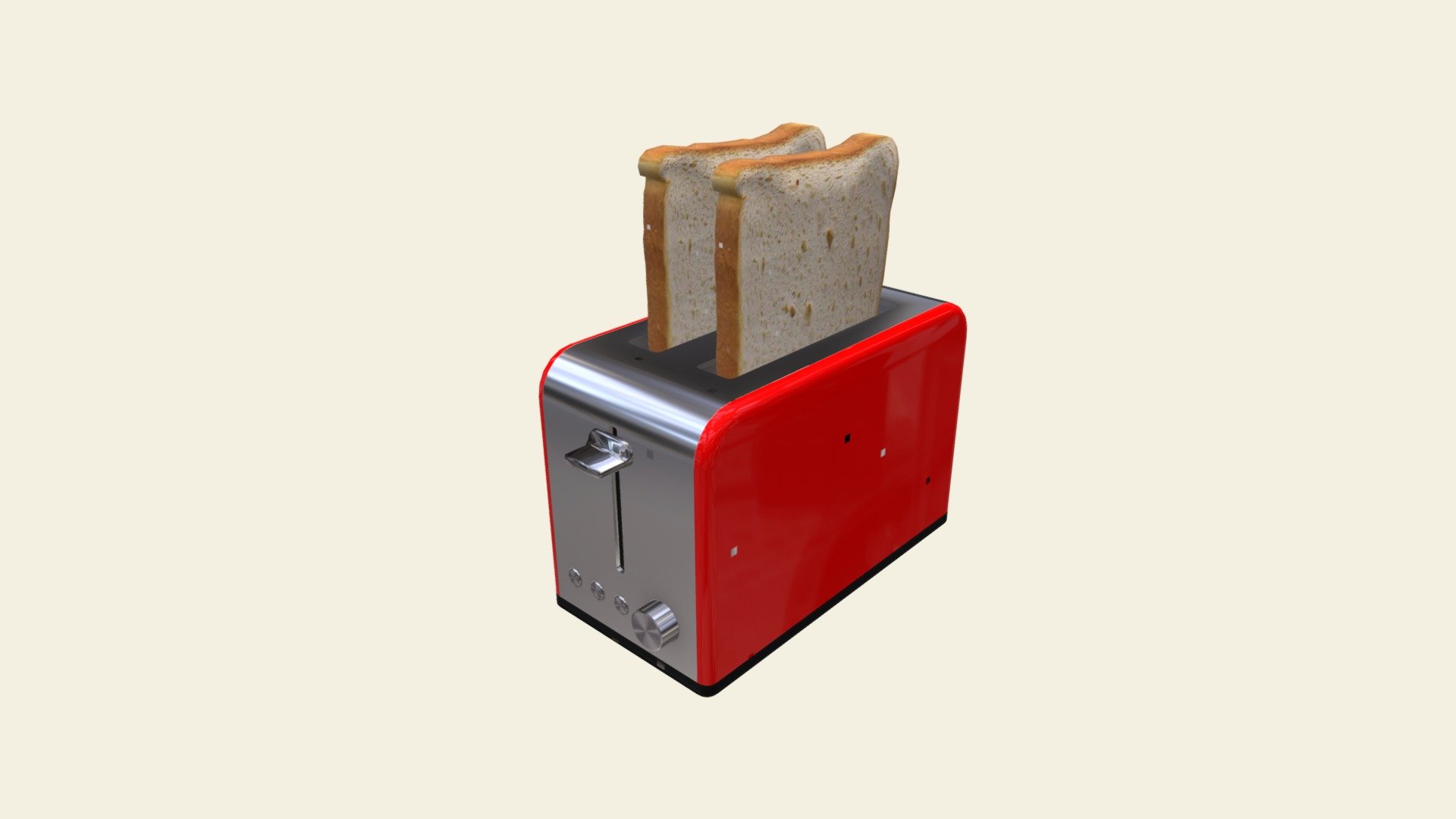 toaster 3d model