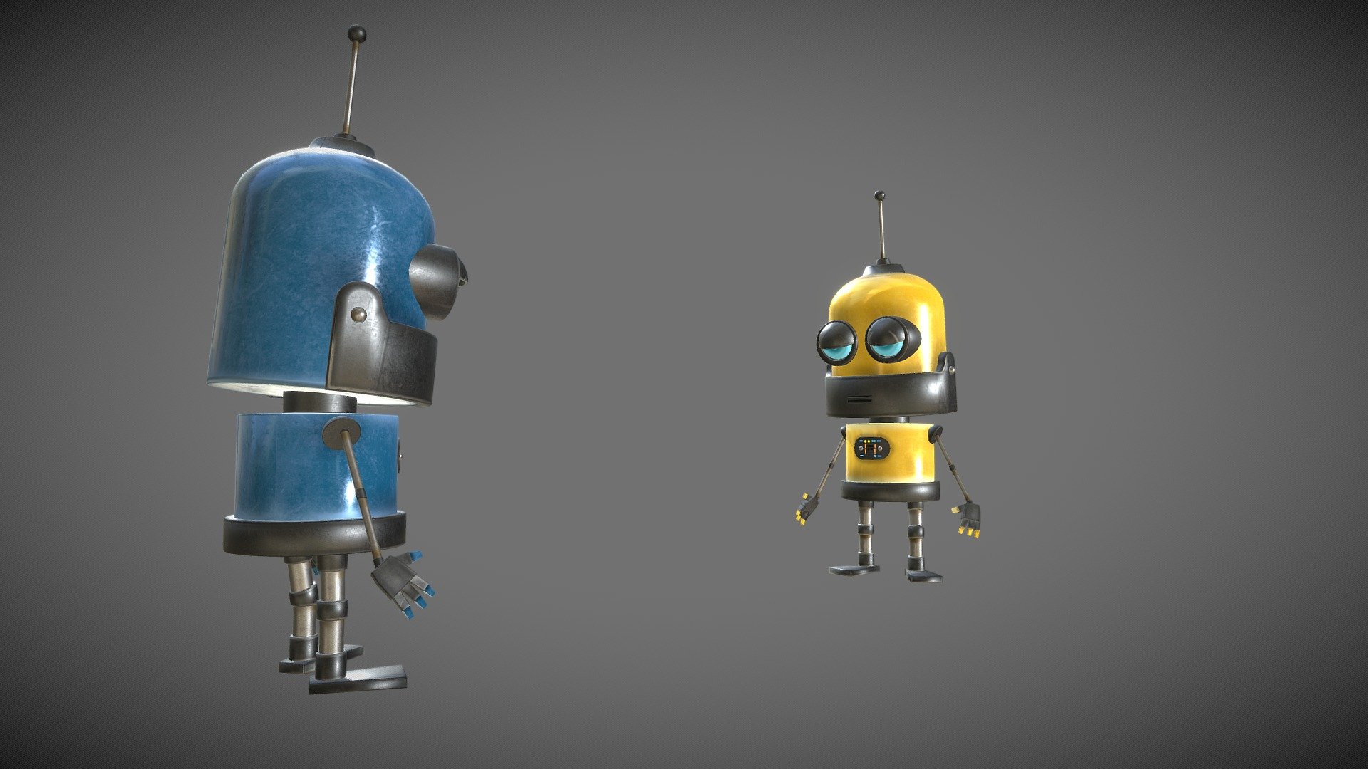 Small Robot 3d model