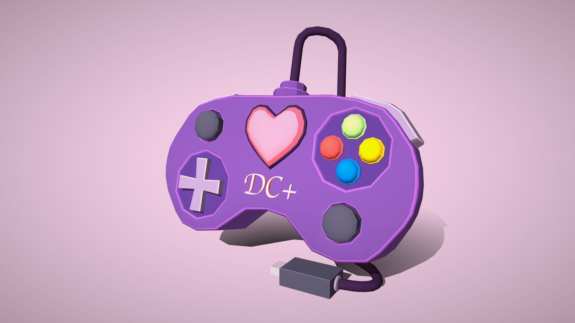 Diversity Collective + Controller Icon 3d model