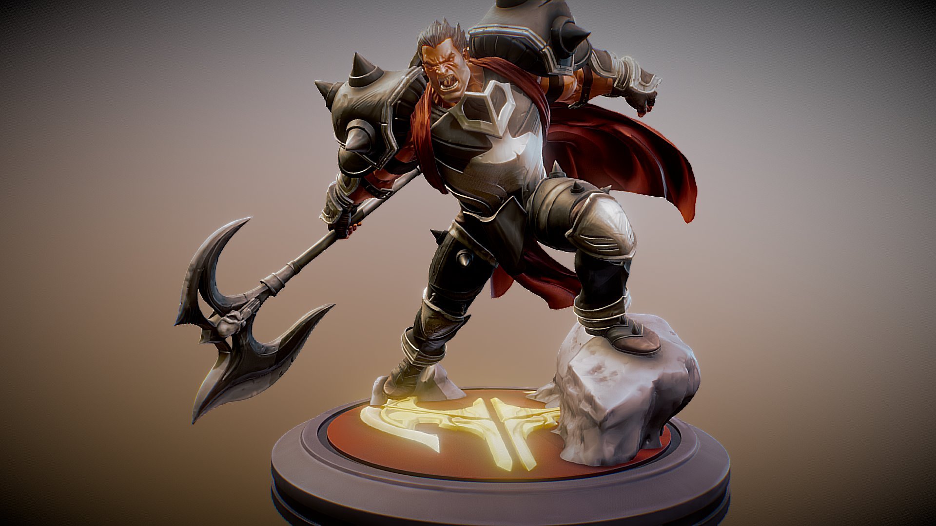 Darius Fanart 3d model