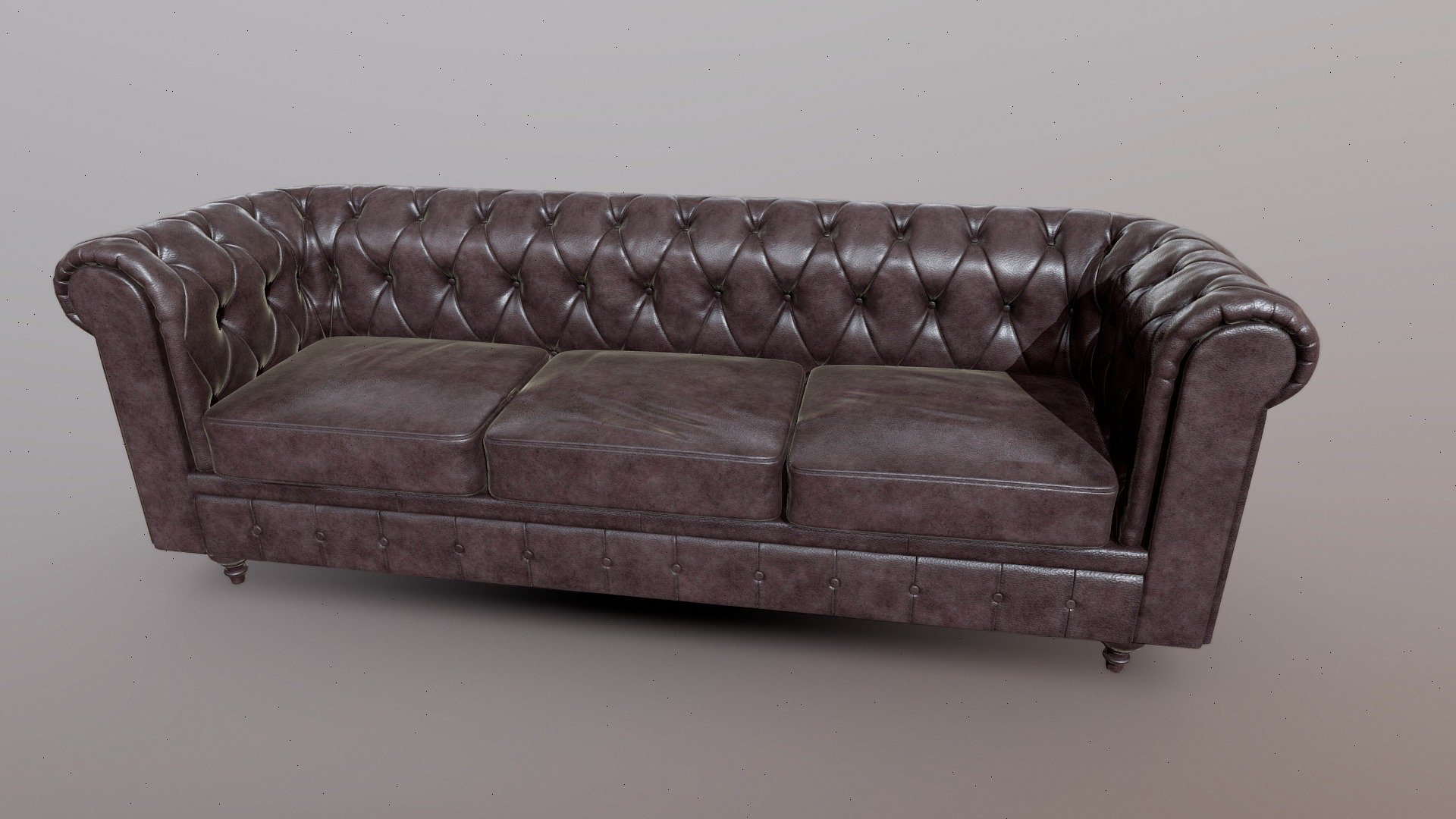 Chesterfield sofa 3d model