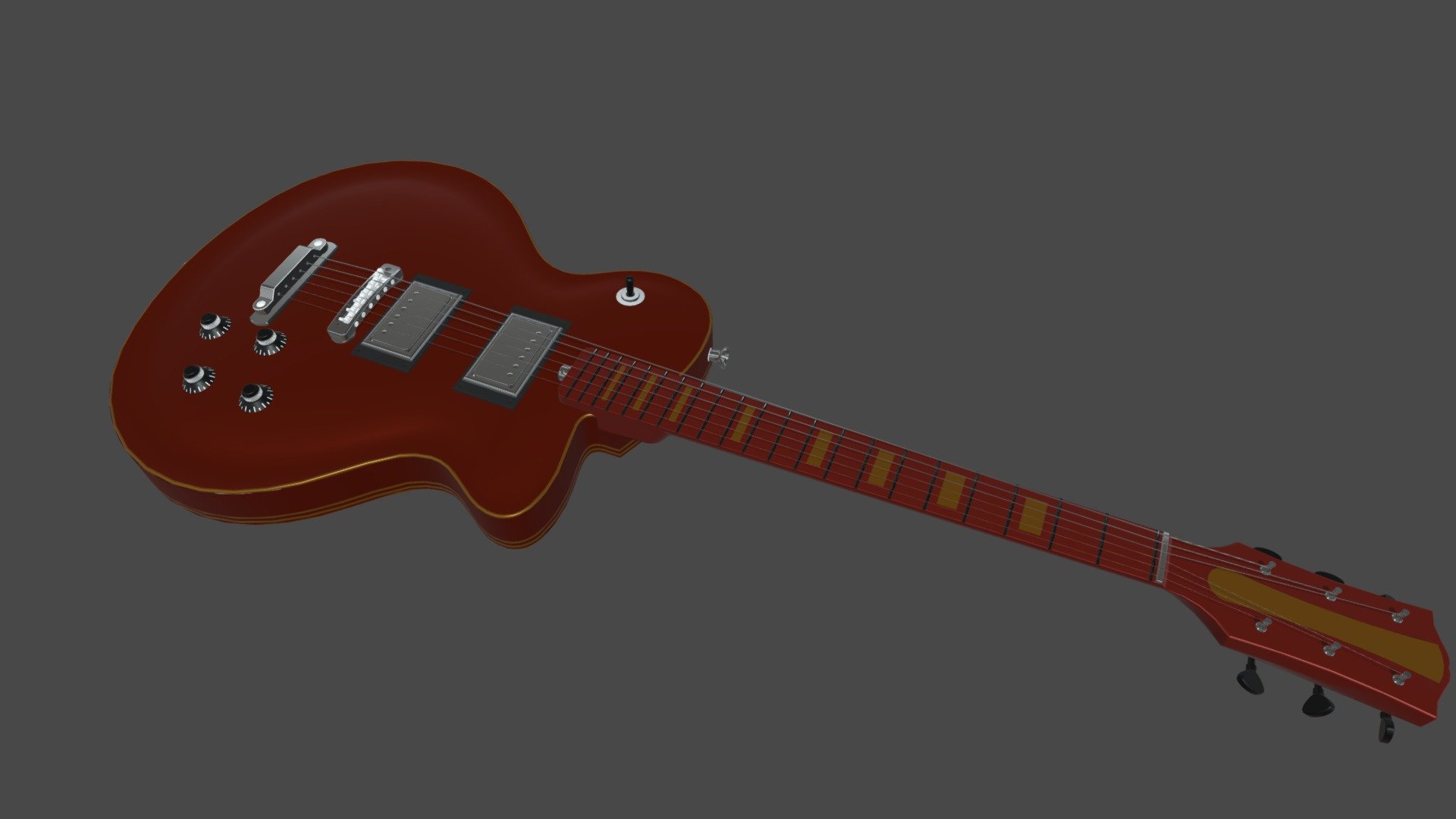 Gitar 3d model