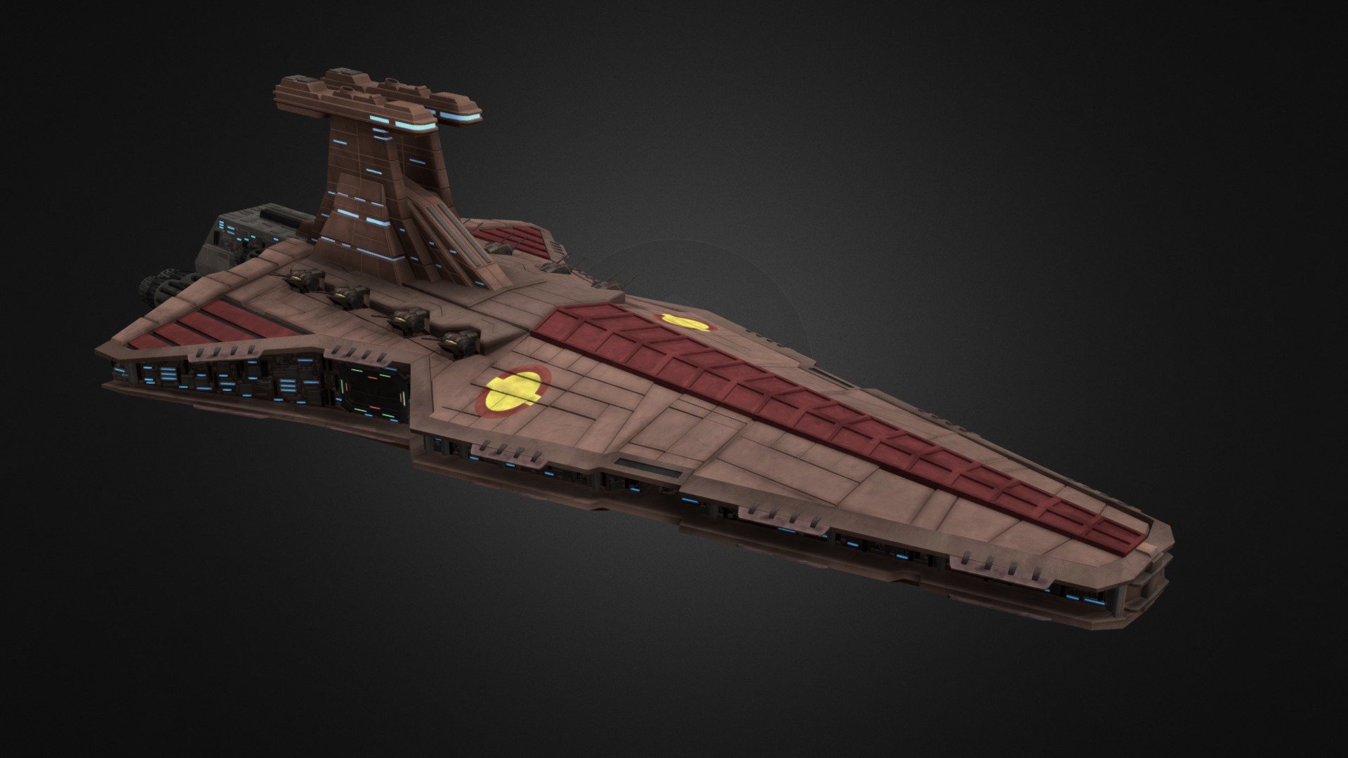 Venator 3d model